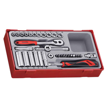 Teng Tools 1/4'' Drive Socket Set 