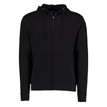 Zipped Hoodie - Black