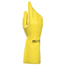 Alto 258 Latex Chemical Gauntlet- Yellow 