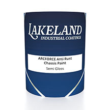Lakeland ARCFORCE Anti Rust Chassis Paint Semi Gloss - Black