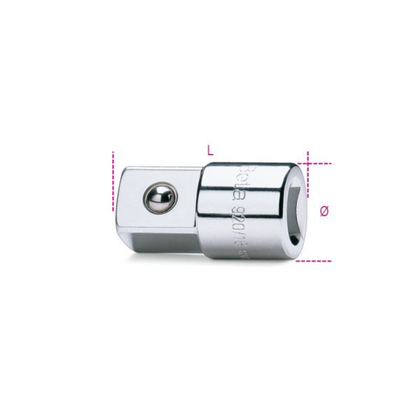 Beta Adaptor, 1/2'' Female - 3/4'' Male Drive
