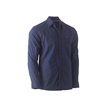 Bisley Flex & Move Work Shirt - Navy