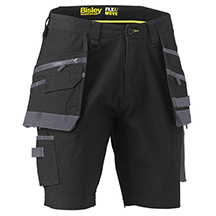 Bisley FLX & MOVE  Holster Pocket Shorts - Black