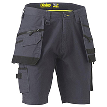 Bisley FLX & MOVE  Holster Pocket Shorts - Charcoal