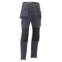 Bisley Flex & Move Stretch Utility Cargo Holster Trousers - Charcoal