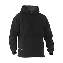 Bisley Work Fleece Hoodie - Black