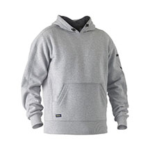 Bisley Work Fleece Hoodie - Grey Marle