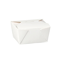 Dispopak Food Container - White