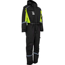 Elka Working Xtreme Winter Thermal Coverall - Black/Yellow