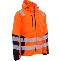 Elka Visible Xtreme Recycled Softshell Jacket - Orange