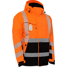 Elka Visible Xtreme Stretch Winter Jacket - Orange