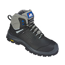 Himalayan Vibram Waterproof Safety Boot - Black