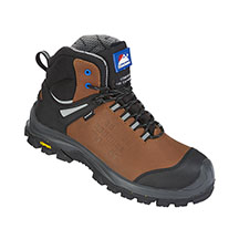 Himalayan Vibram Waterproof Safety Boot - Brown