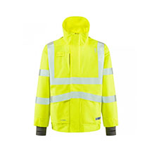 Leo Dartmoor EcoViz Performance Breathable Bomber Jacket - Yellow