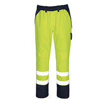 Mascot Linz Waterproof Over Trousers - Hi Vis Yellow