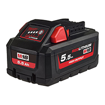 Milwaukee M18HB55 18V High Output Battery - 5.5Ah