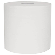One Ply Towel Roll - Pack of 6 White