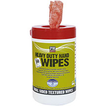 Portwest Heavy Duty Hand Wipes 50 pack - Orange