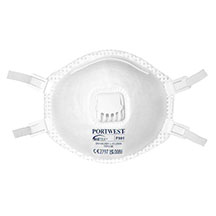 Portwest P301 - Valved Respirator - 10 Pack