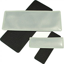 Protec Blank Velcro Badges - Small & Large