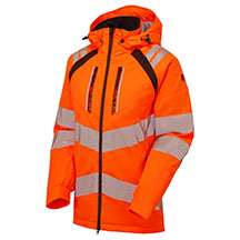 Pulsar Hi-Vis Insulated Parka - Orange