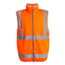 Regatta Hi-Vis Pro Full Zip Gilet - Orange