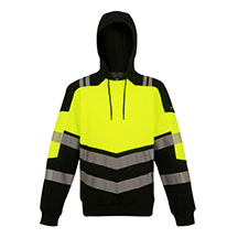 Regatta Hi-Vis X-Pro Hoodie - Yellow/Black