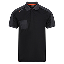 Regatta Offensive Polo Shirt - Black/Grey