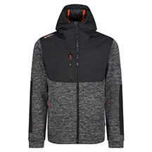 Regatta Tactical Heist Hybrid Jacket - Ash Grey Marl
