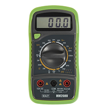 Sealey Digital Multimeter 8-Function with Thermocouple - Hi-Vis