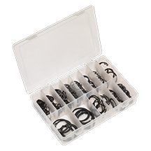 Sealey Internal/Extrernal Circlip Assortment - 200pc