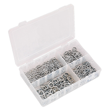 Sealey Internal Serrated Lock Washer Assortment - 1,000pc