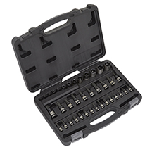 Sealey TRX-Star* Socket & Security Socket Bit Set - 38 Piece