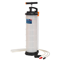 Sealey Vacuum Oil & Fluid Manual Extractor - 6.5L