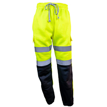 Unbreakable Gibson Hi-Vis Joggers - Yellow