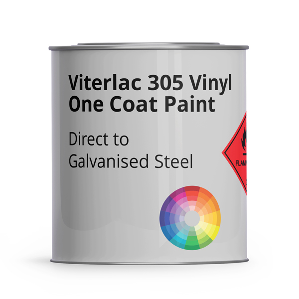 One coat paint sales for galvanized steel
