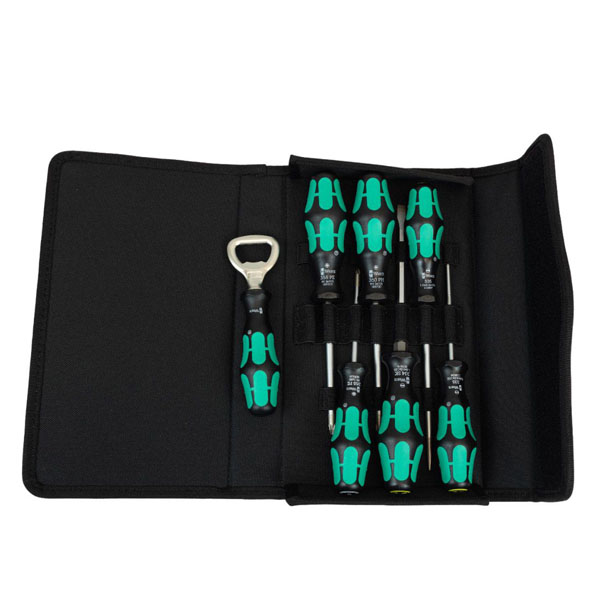 Wera 300 7 Kraftform Plus Screwdriver Set 7 piece