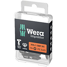 Wera Pozidriv 855/1 Impaktor bit (10-Pkt)